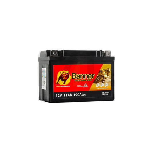 Banner GTZ14-4 Bike Bull GEL Battery (51201)