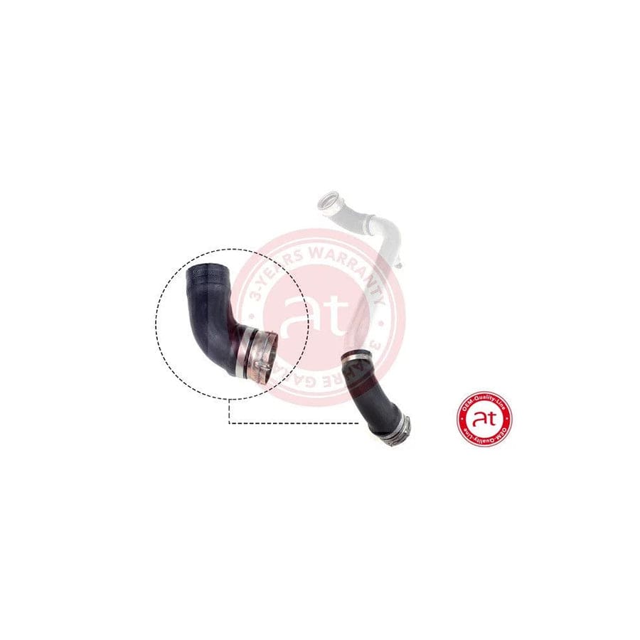at autoteile germany At21178 Charger Intake Hose for BMW X5 (E53)