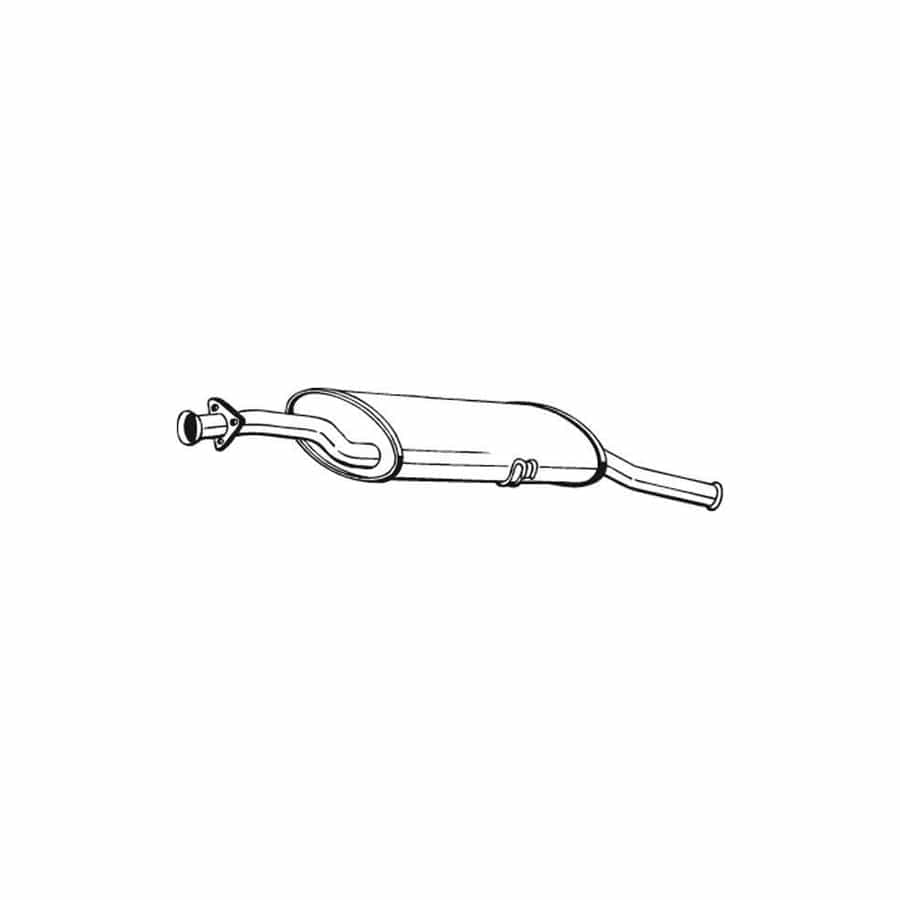 Bosal 148-239 Rear Silencer for Fiat Croma I Hatchback (154)