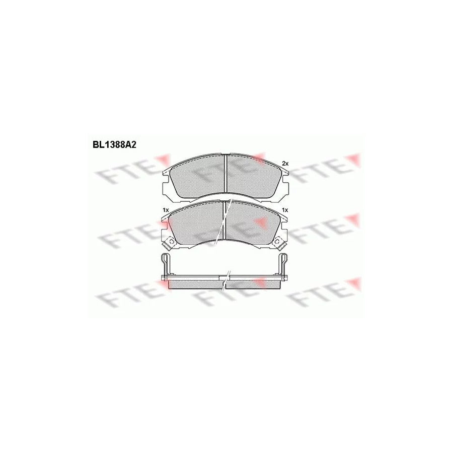 FTE 9010160 Brake Pad Set