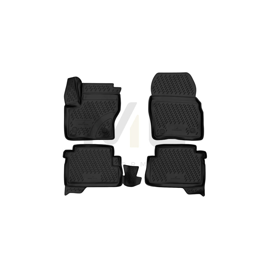 WALSER XTR 75096 Floor mat set Front and Rear