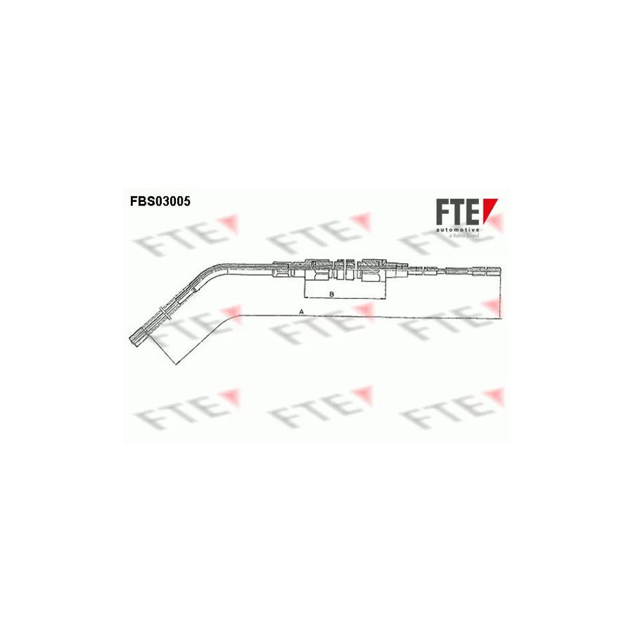 FTE Fbs03005 Hand Brake Cable for BMW 3 Series