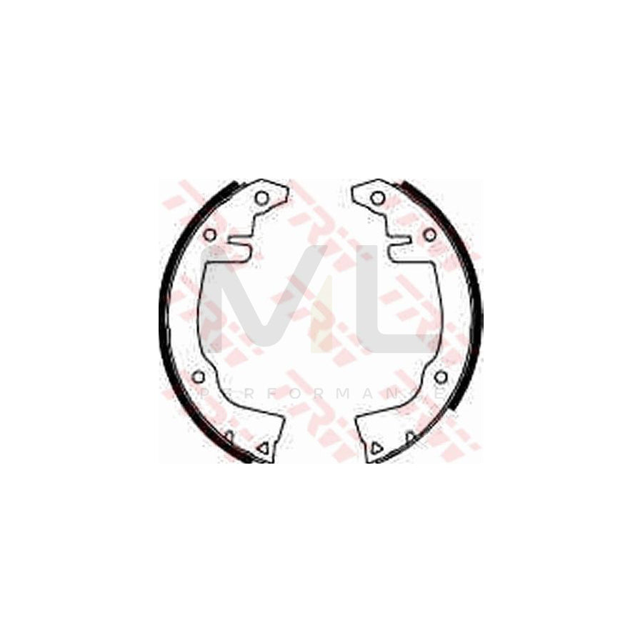 TRW GS8268 Brake Shoe Set for RENAULT 12 Estate