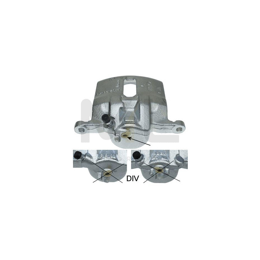 HELLA 8AC 355 392-171 Brake Caliper without holder | ML Performance Car Parts