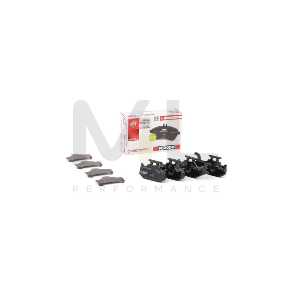 Ferodo FDB4614 Brake Pad Set for Renault Twizy (Mam_) Premier Eco Friction, Not Prepared for Wear Indicator, Without Accessories