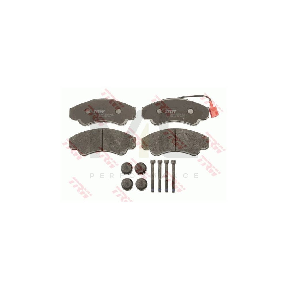 TRW Cotec Gdb1518 Brake Pad Set Incl. Wear Warning Contact, With Brake Caliper Screws, With Accessories