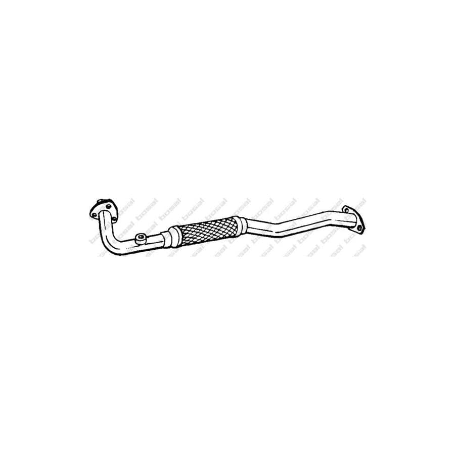 Bosal 833-157 Exhaust Pipe for Nissan Primera