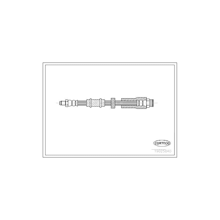 Corteco 19025840 Brake Hose