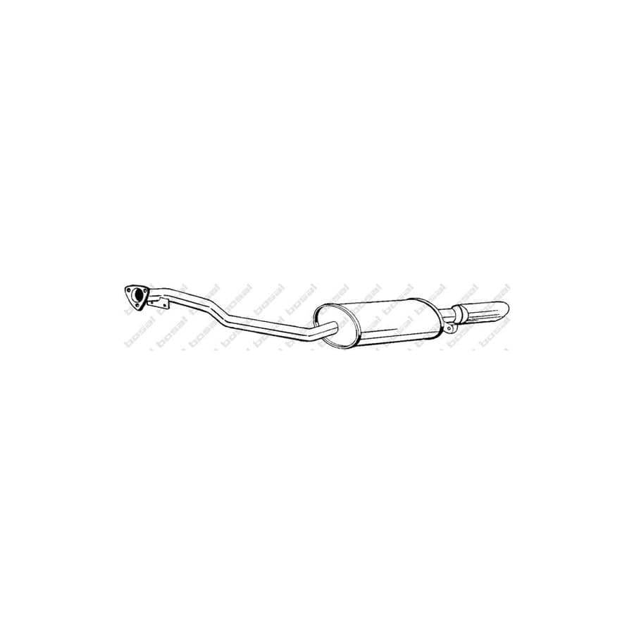 Bosal 286-525 Rear Silencer