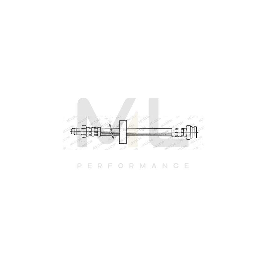 Ferodo FHY2935 Brake Hose for Alfa Romeo 155 (167) 210Mm, M 10X1