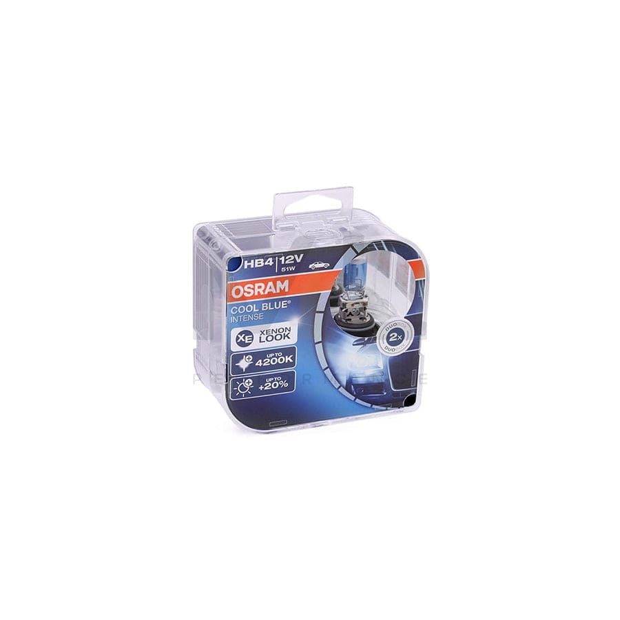 OSRAM COOL BLUE INTENSE 9006CBI-HCB Bulb, spotlight HB4 12V 51W P22d 4200K Halogen