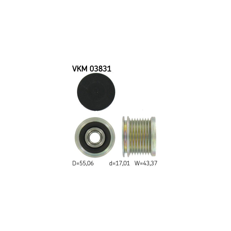 Skf Vkm 03831 Alternator Freewheel Clutch