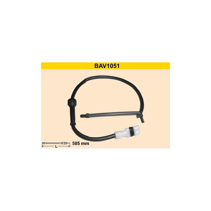 Barum Bav1051 Brake Pad Wear Sensor