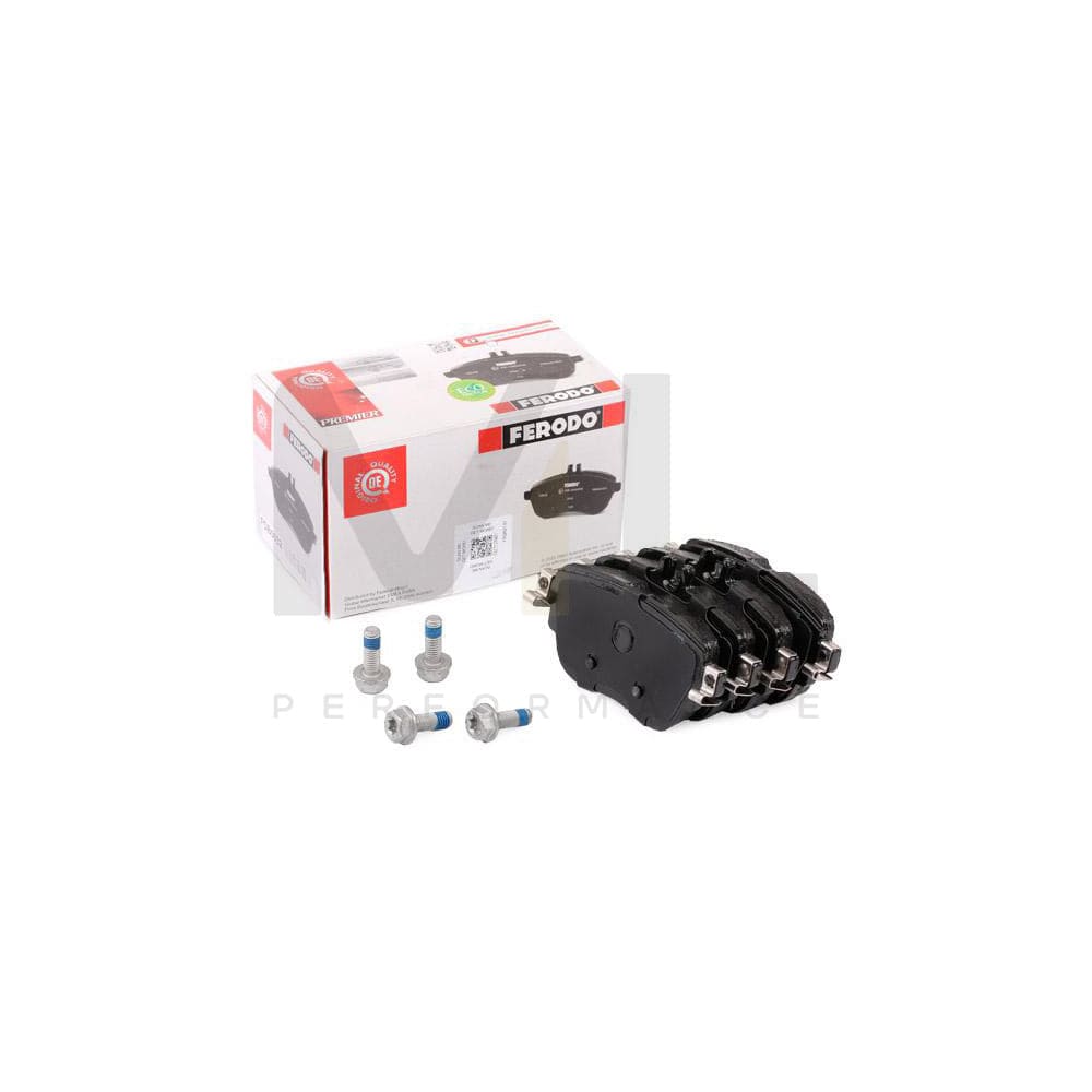 Ferodo FDB5032 Brake Pad Set Prepared for Wear Indicator, With Accessories