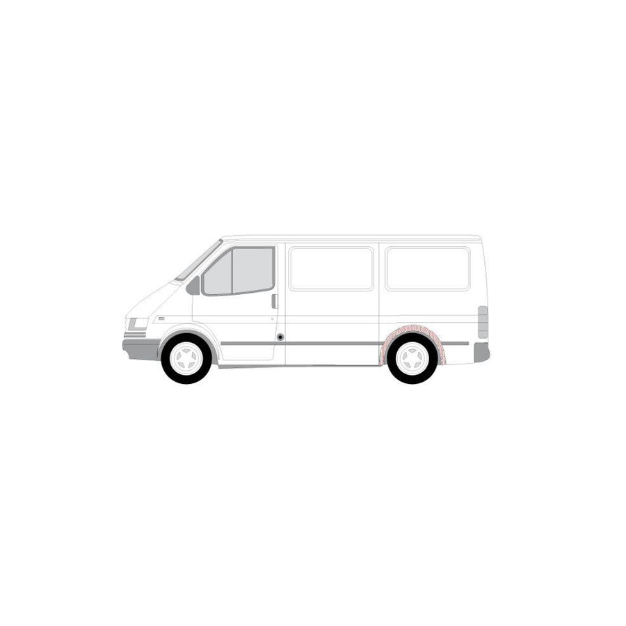 Blic 6504-03-2515555P Repair Panel For Ford Transit