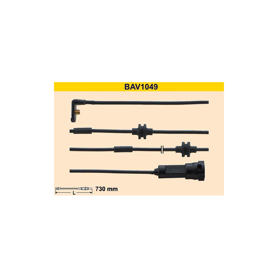 Barum Bav1049 Brake Pad Wear Sensor