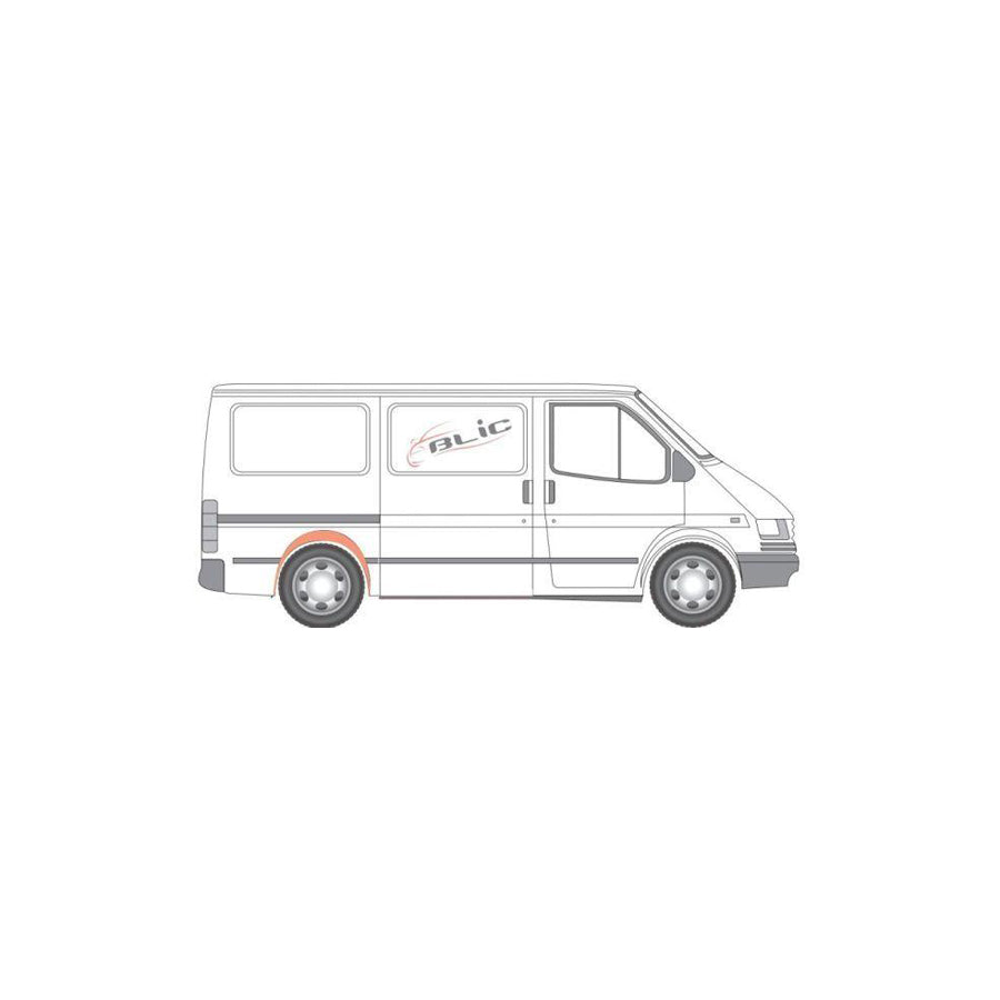 Blic 6504-03-2515552P Repair Panel For Ford Transit