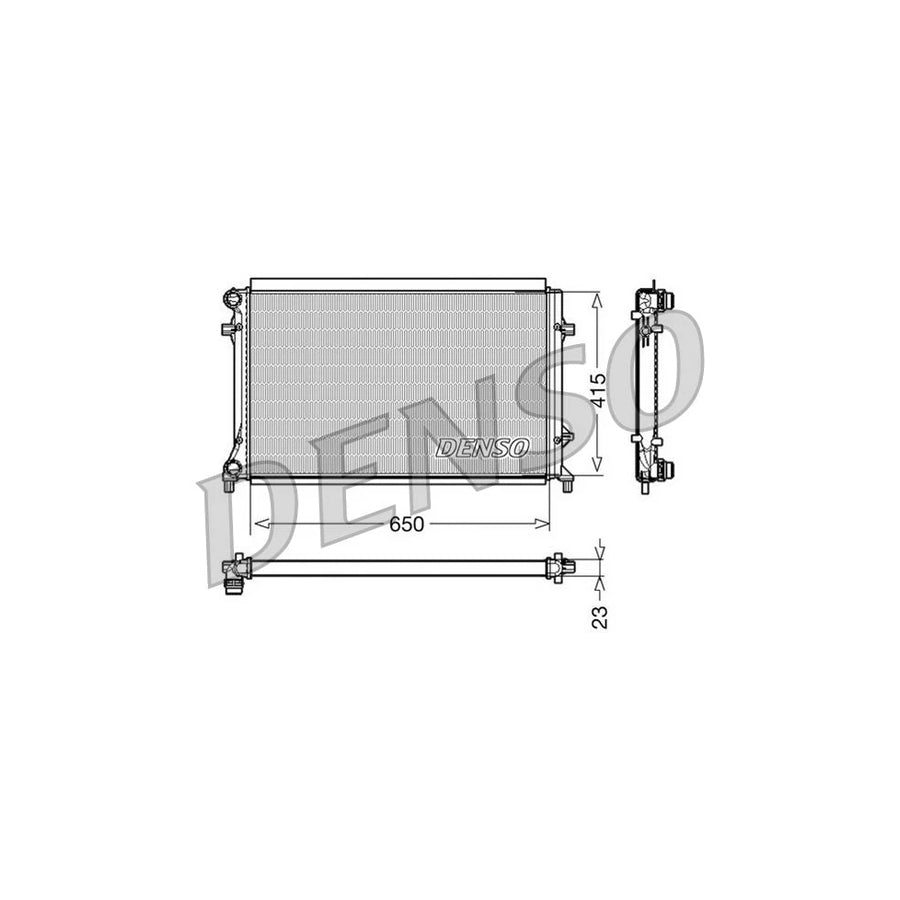 DENSO DRM32018 Engine Radiator