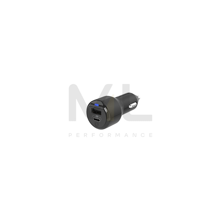 SCOSCHE PowerVolt, Power Delivery 3.0 8092 In-car charger Number of inlets/outlets: 1 USB-A, 1 USB-C, with control light