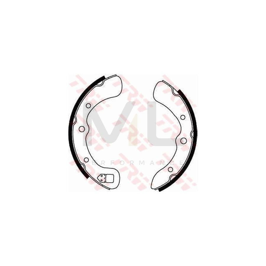 TRW GS8139 Brake Shoe Set