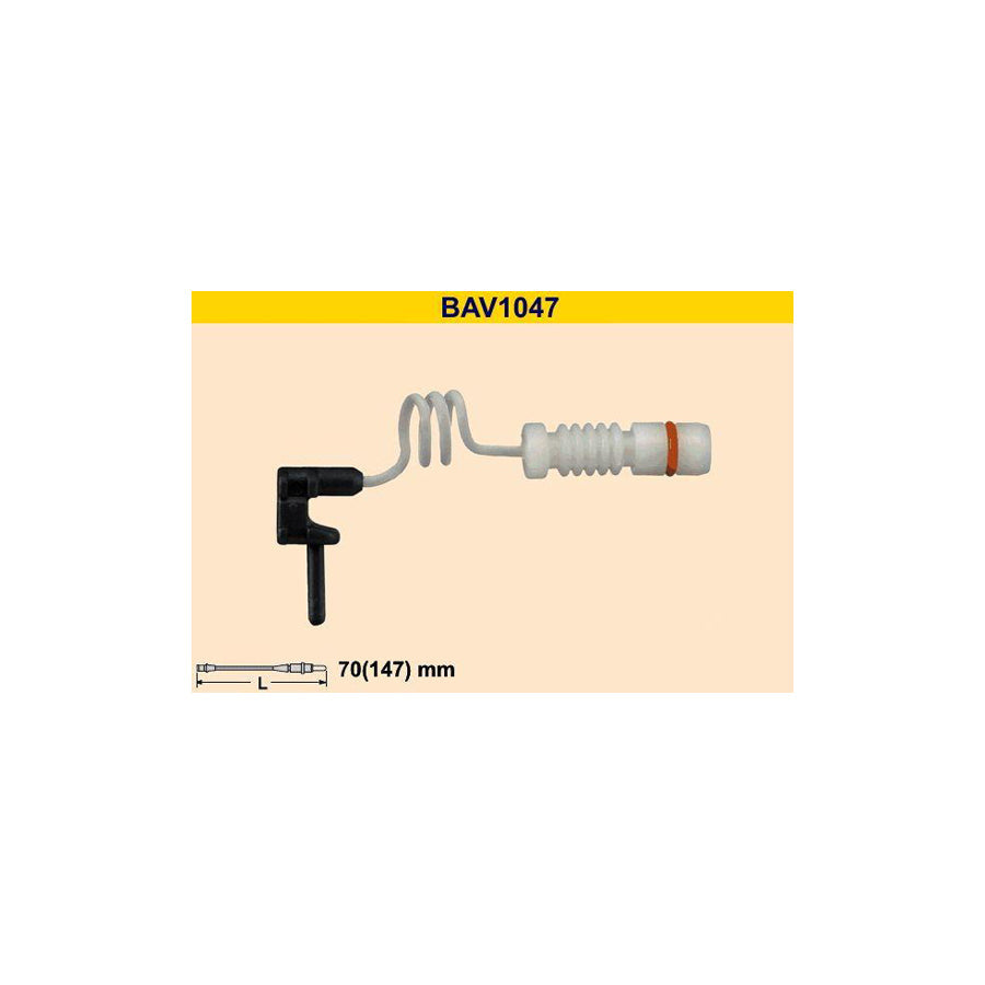Barum Bav1047 Brake Pad Wear Sensor