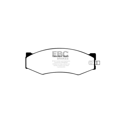 EBC PDKF1466 Nissan Pick Up Ultimax Front Brake Pad & Plain Disc Kit 2 | ML Performance UK Car Parts
