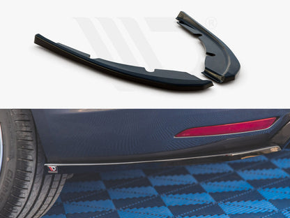 Maxton Design PE-308-2F-SW-RSD2T Rear Side Splitters V2 Peugeot 308 Sw MK2 Facelift (2017-) | ML Performance UK Car Parts