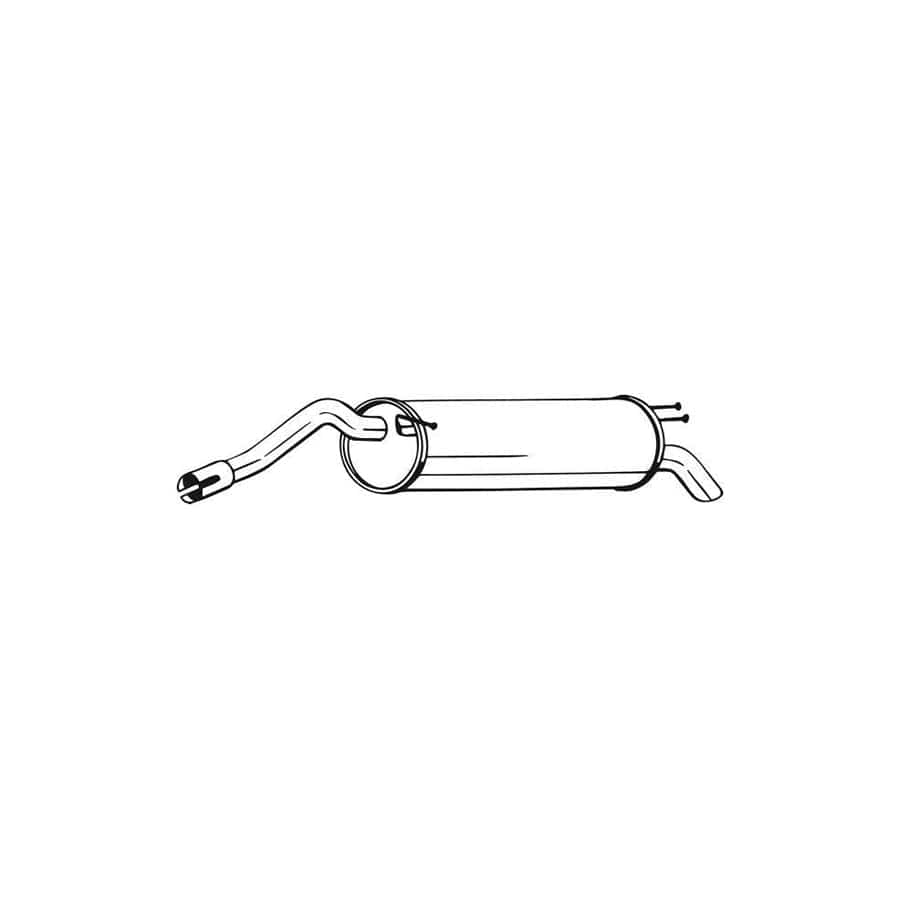 Bosal 148-347 Rear Silencer for Fiat Stilo Hatchback (192)