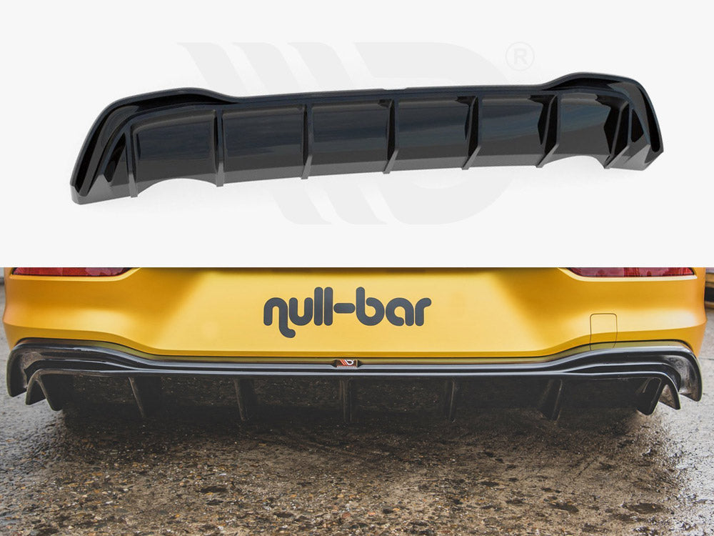 Maxton Design VW-GO-8-RS1T Rear Valance VW Golf MK8 (2020-) | ML Performance UK Car Parts