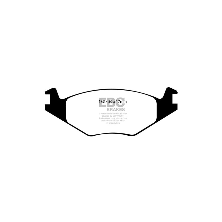 EBC DP21084 VW Polo (6N) Greenstuff Front Brake Pads 2 | ML Performance UK Car Parts