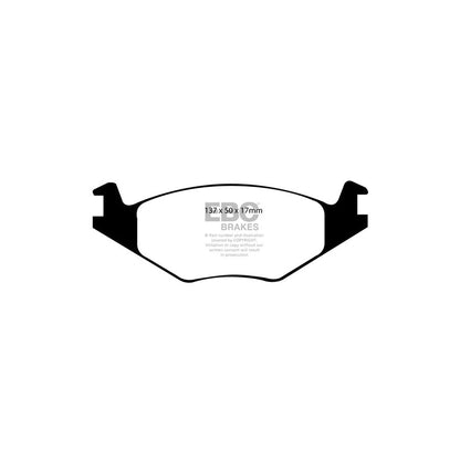EBC DP21084 VW Polo (6N) Greenstuff Front Brake Pads 2 | ML Performance UK Car Parts