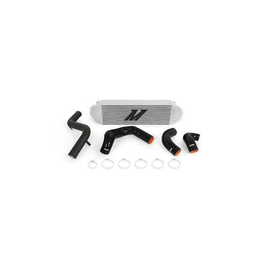 Mishimoto MMINT-FOST-13KBSL 2013+ Ford Focus ST Silver Intercooler w/ Black Pipes