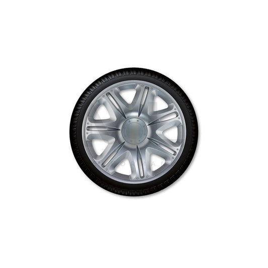 J-TEC Nascar, Silver J13142 Wheel trims 13 Inch Silver