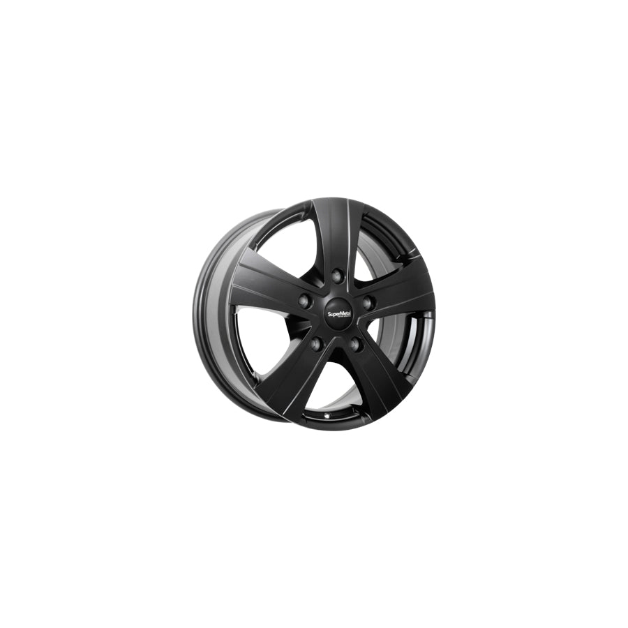 SuperMetal Hammer 6.5x17 ET68 42130 Matt Black Wheel