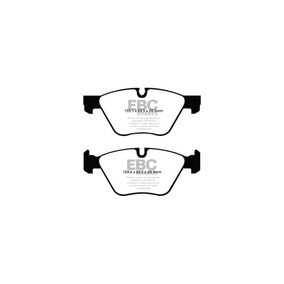 EBC PDKF259 BMW F10 F11 Ultimax Front Brake Pad & Plain Disc Kit - TRW Caliper 2 | ML Performance UK Car Parts