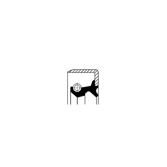 Corteco 19019535B Shaft Seal, Differential