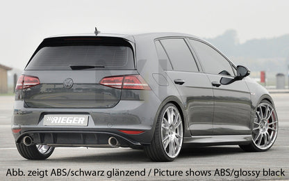 Rieger 00059563 VW Mk7 Golf Rear Diffuser (GTI Clubsport & GTI) 2 | ML Performance UK Car Parts