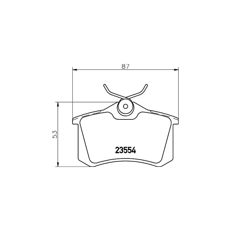 Mintex Mdb1382 Brake Pad Set