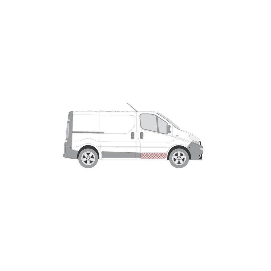 Blic 6015-00-6061132P Door, Body