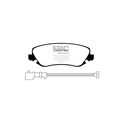 EBC DP1424 Lancia Thesis Ultimax Front Brake Pads - Girling/TRW Caliper 2 | ML Performance UK Car Parts