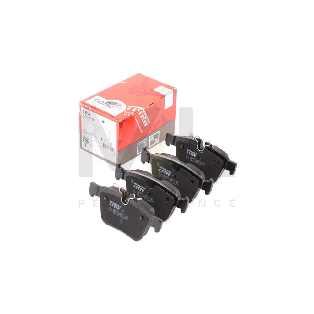 TRW Gdb2110 Brake Pad Set Prepared For Wear Indicator