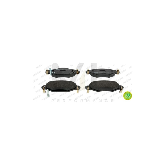 Ferodo Premier Eco Friction FDB1513 Brake Pad Set for Toyota Yaris With Acoustic Wear Warning, With Accessories
