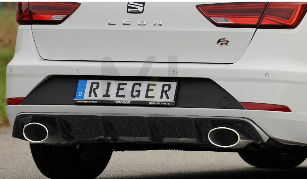 Rieger 00088178 SEAT 5F Leon FR Rear Diffuser 2 | ML Performance UK Car Parts