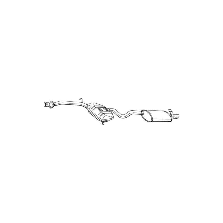 Bosal 287-219 Rear Silencer for Alfa Romeo 145 (930)