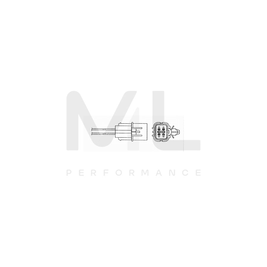 NTK Lambda Sensor / O2 Sensor (NGK 90387) - OZA609-M1 | ML Car Parts UK | ML Performance