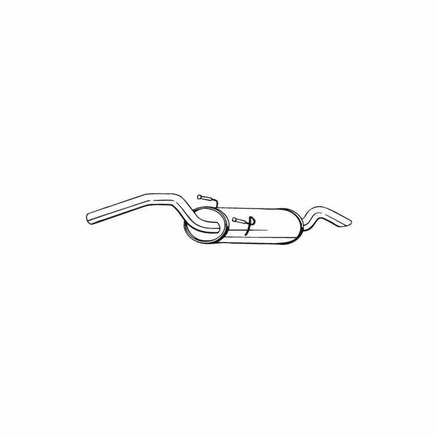 Bosal 148-265 Rear Silencer
