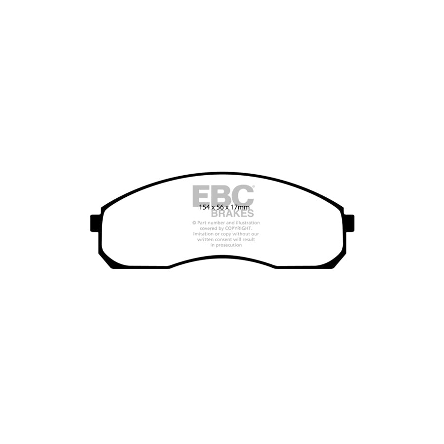 EBC DP1423 Kia Ultimax Front Brake Pads (Inc. Carnival & Sedona) 2 | ML Performance UK Car Parts