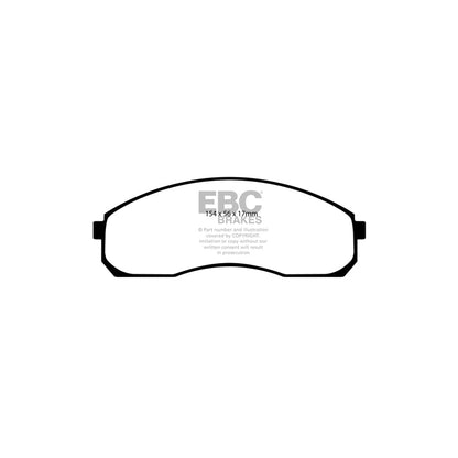 EBC DP1423 Kia Ultimax Front Brake Pads (Inc. Carnival & Sedona) 2 | ML Performance UK Car Parts