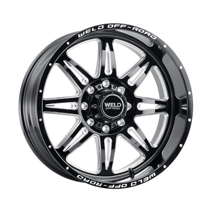 Weld W13202082475 Cheyenne W132 Wheel 20x12 8x165.1 ET-44 BS4.75 Gloss Black MIL