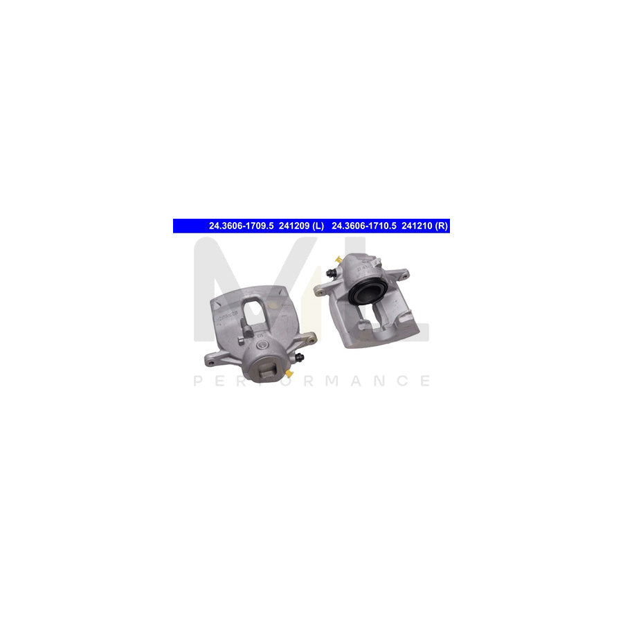 ATE 24.3606-1709.5 Brake Caliper suitable for MERCEDES-BENZ C-Class without holder